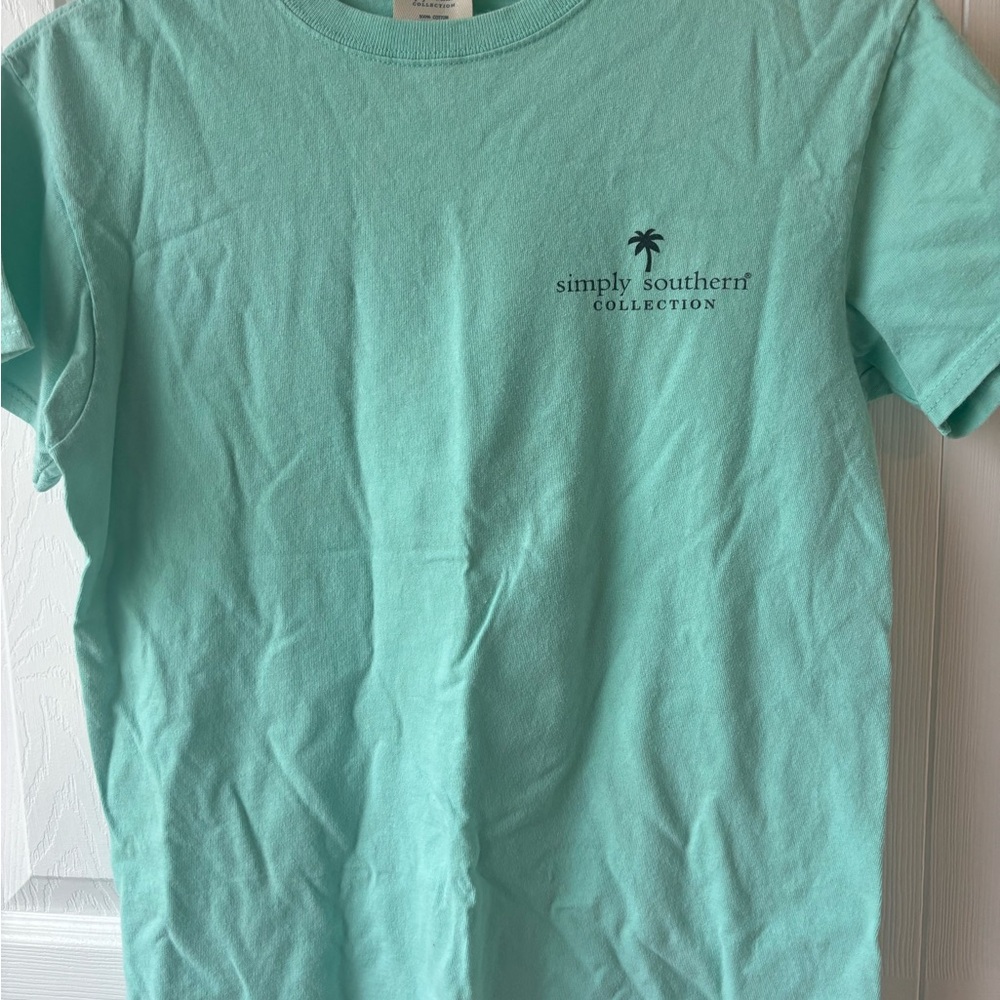 Simply Southern Mint Green Short Sleeve Tee